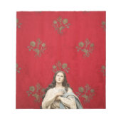 Maagd beeld in een Spaccanapoli-kerk, Napels Notitieblok (Voorkant)