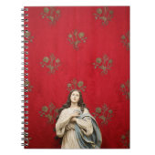 Maagd beeld in een Spaccanapoli-kerk, Napels Notitieboek (Voorkant)