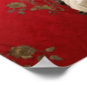 Maagd beeld in een Spaccanapoli-kerk, Napels Poster (Hoek)