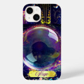 Maagd, blauw Case-Mate iPhone case (Achterkant)