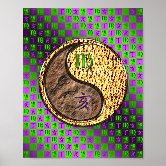 Maagd & Brandweerbeer Poster (Voorkant)