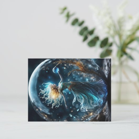 Maagd Briefkaart (Staand voorkant)