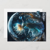 Maagd Briefkaart (Voorkant / Achterkant)