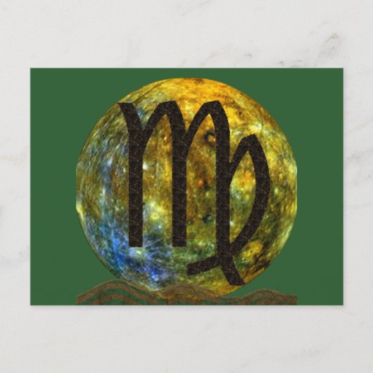 Maagd Briefkaart (Voorkant)