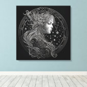 Maagd Canvas Kunst (Insitu (Houten vloer))