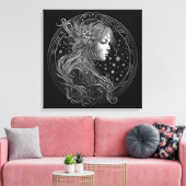 Maagd Canvas Kunst (Insitu (Woonkamer))