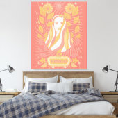 Maagd Celestial Zodiac Pastel Dreams Wall Arts Canvas Afdruk (Insitu (Slaapkamer))