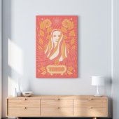 Maagd Celestial Zodiac Pastel Dreams Wall Arts Canvas Afdruk