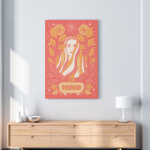 Maagd Celestial Zodiac Pastel Dreams Wall Arts