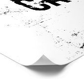 maagd citeert poster wandkunst (Hoek)