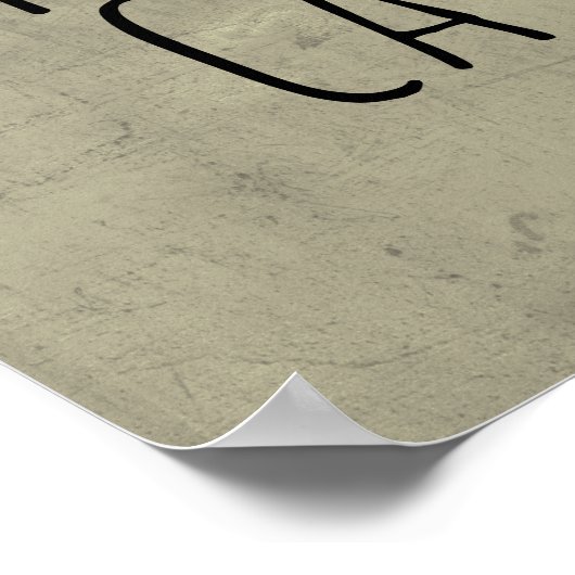 maagd citeert poster wandkunst (Hoek)