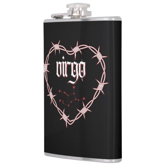 Maagd Constellatie Gotische Dark Celestial Edgy Heupfles (Links)