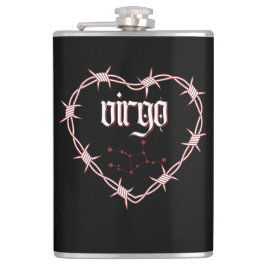 Maagd Constellatie Gotische Dark Celestial Edgy Heupfles