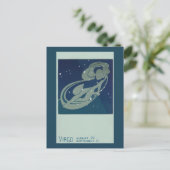 Maagd Constellatie  Zodiac Astrologie Briefkaart (Staand voorkant)