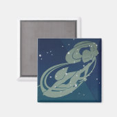 Maagd Constellatie  Zodiac Astrologie Magneet (Voorkant / Achterkant)