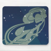 Maagd Constellatie  Zodiac Astrologie Muismat (Voorkant)