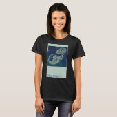 Maagd Constellatie  Zodiac Astrologie T-shirt (Voorkant volledig)