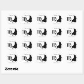Maagd Constellatie/Zodiac Stickers (Vel)