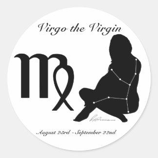 Maagd Constellatie/Zodiac Stickers