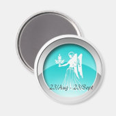 Maagd Dates Magneet (Voorkant / Achterkant)