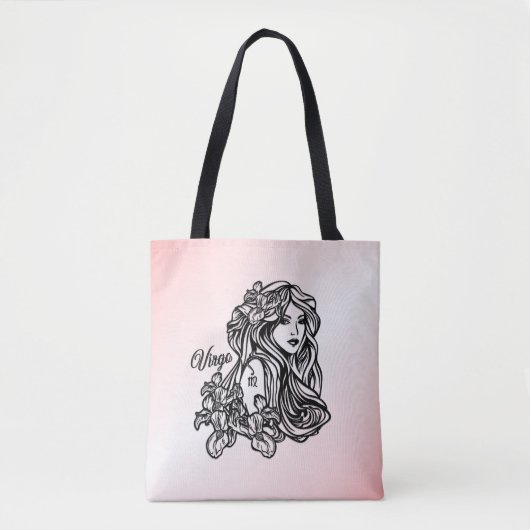 Maagd De Maagd Sterrenbeeld Tote Bag (Voorkant)