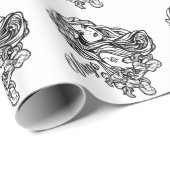 Maagd De Maagd Zodiac Cadeaupapier (Rol Hoek)
