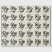 Maagd De Maagd Zodiac Gouden Cadeaupapier (Vlak)