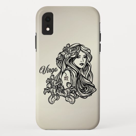 Maagd De Maagd Zodiac Gouden Case-Mate iPhone Case (Achterkant)