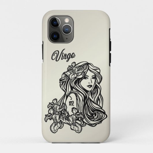 Maagd De Maagd Zodiac Gouden Case-Mate iPhone Case (Achterkant)