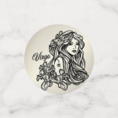 Maagd De Maagd Zodiac Gouden Confetti (Kleine voorkant)