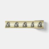 Maagd De Maagd Zodiac Gouden Grosgrain Lint (Voorkant)