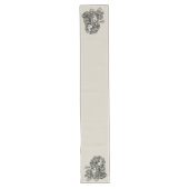 Maagd De Maagd Zodiac Gouden Lange Tafelloper (Voorkant)