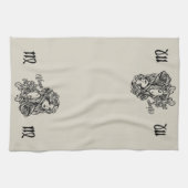 Maagd De Maagd Zodiac Gouden Theedoek (Horizontaal)
