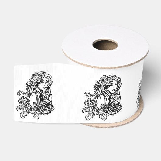 Maagd De Maagd Zodiac Grosgrain Lint (Spoel)