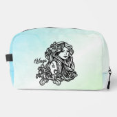 Maagd De Maagd Zodiac Mint Groen Toilettasje (Voorkant)