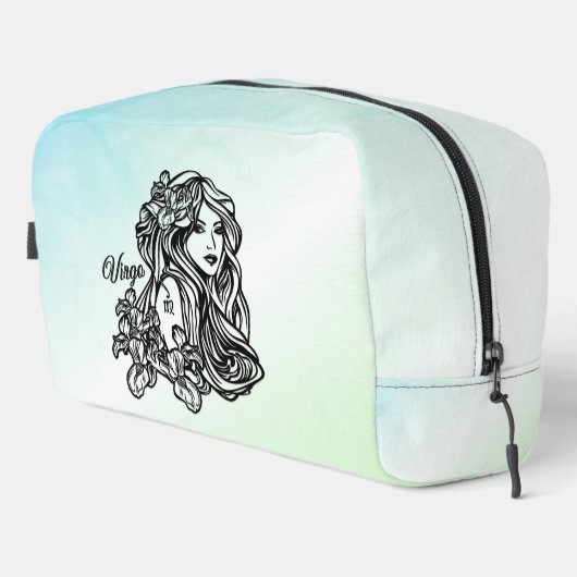 Maagd De Maagd Zodiac Mint Groen Toilettasje (Rechterhoek)