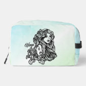 Maagd De Maagd Zodiac Mint Groen Toilettasje (Achterkant)