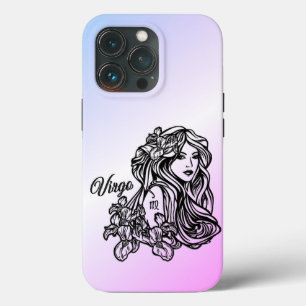 Maagd De Maagd Zodiac Paars Case-Mate iPhone Case