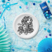 Maagd De Maagd Zodiac Papieren Bordje (Feest)