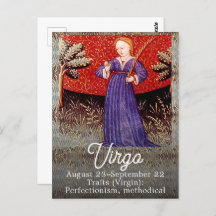 Maagd de Maagd Zodiac teken Verjaardagsfeest