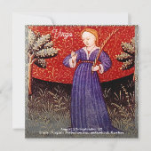 Maagd de Maagd Zodiac teken Verjaardagsfeest Kaart (Voorkant)