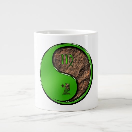 Maagd de Oogster Grote Koffiekop (Voorkant)