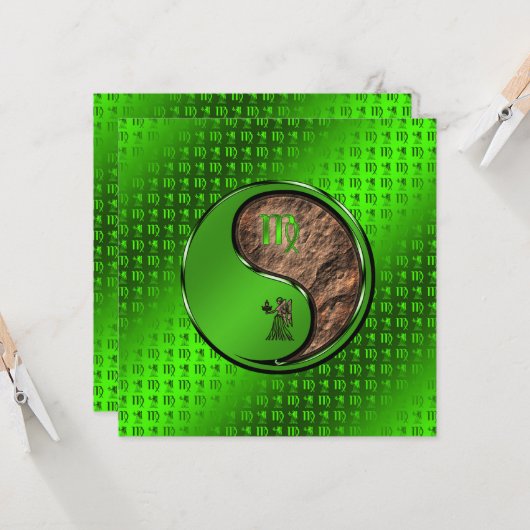 Maagd de Oogstmachine Kaart (Voorkant / Achterkant in situ)