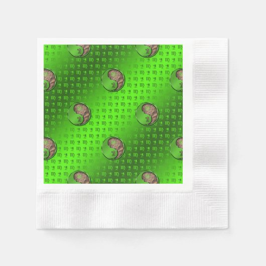 Maagd de Oogstmachine Servet (Voorkant)