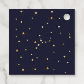 Maagd dierenriem Dank u baby shower Bedankjes Labels (Achterkant)