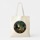 Maagd Dierenriem Vrouw Tote Bag (Achterkant)