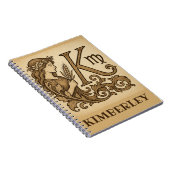 Maagd Dierenriemtas (K) Notitieboek (Rechterzijde)