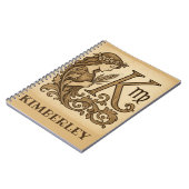 Maagd Dierenriemtas (K) Notitieboek (Linkerzijde)