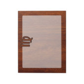 Maagd dierentuin in Mahogany-stijl Notitieblok (Linkerzijde)