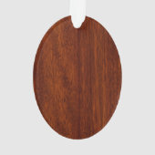 Maagd dierentuin in Mahogany-stijl Ornament (achterkant)